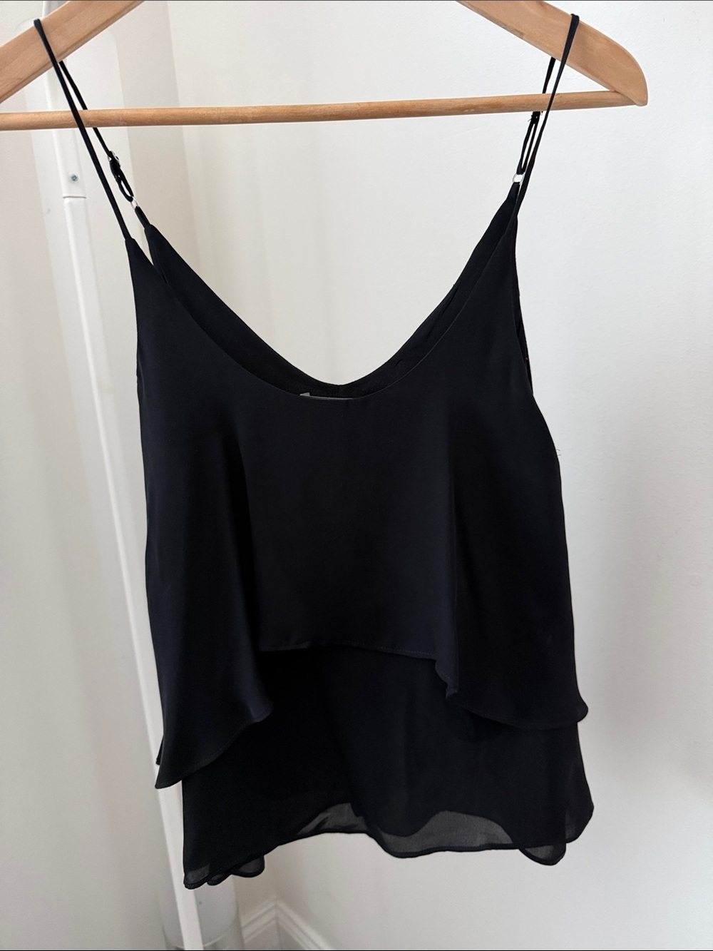 Emerson Thorpe Silk Black Top Size XS